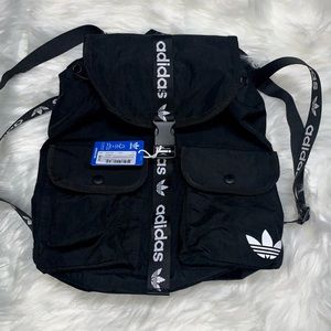 Brand New Adidas Black Sport/Utility Backpack